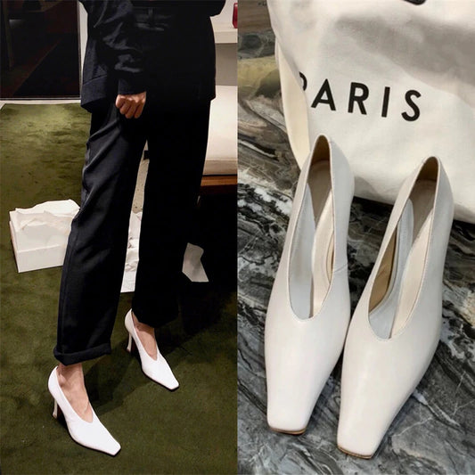 "The Correctional Heel"
Too clumsy? Good. These are punishment shoes. Practice until your strut pleases me