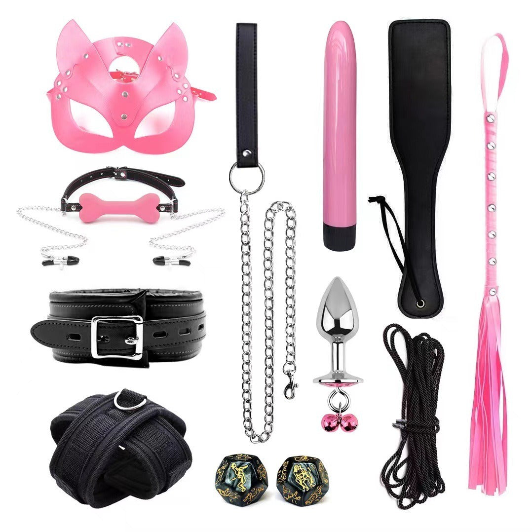 "Obedience Overload”
A full seven piece set: toys, toys, toys, toys, toys, and more toys. This isn’t playtime—it’s your purpose.