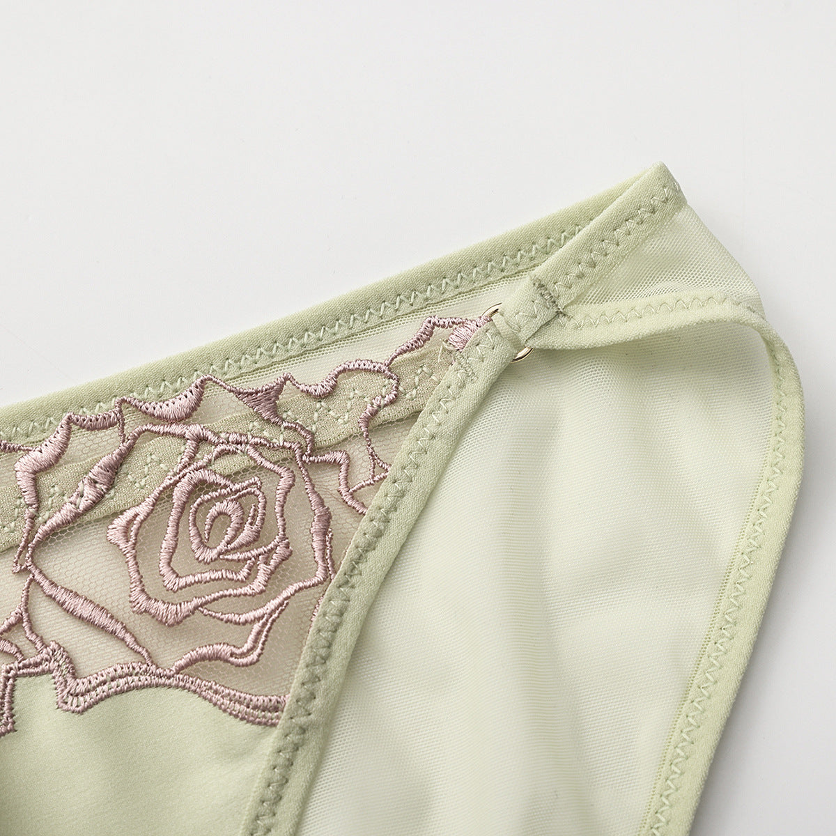 “Madame’s French Briefs” – Fancy French-style panties. Delicate and petal-soft, just like the act of kneeling.