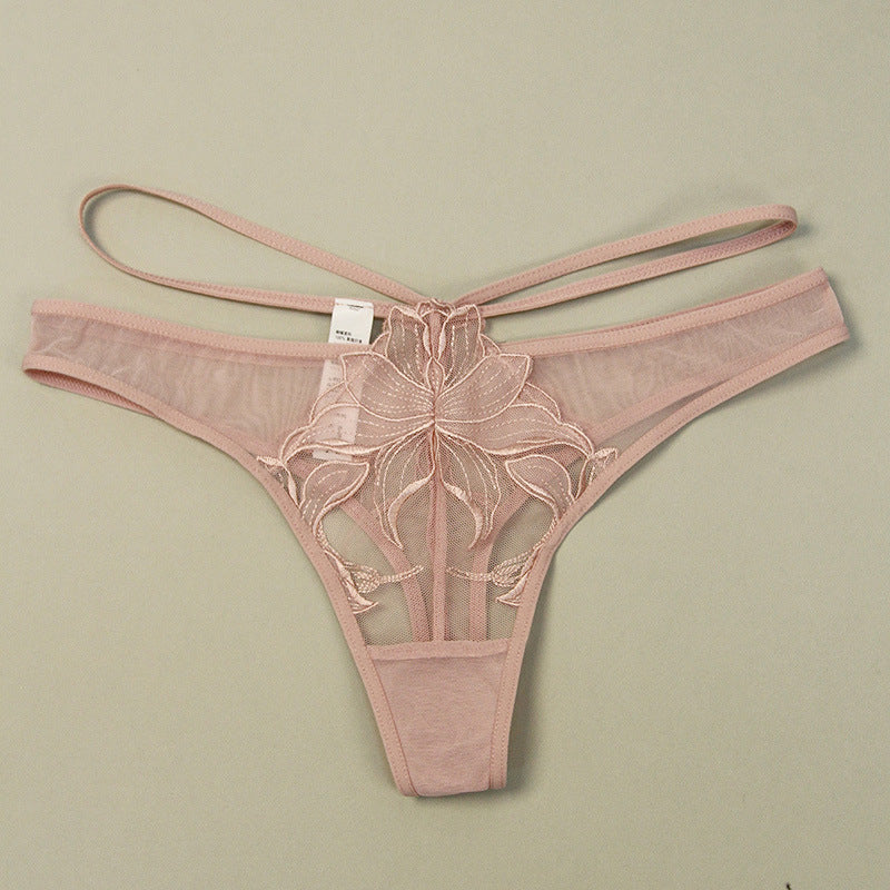 Sexy Black Thong Panties