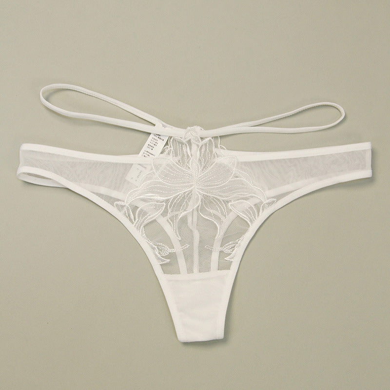 Sexy Black Thong Panties
