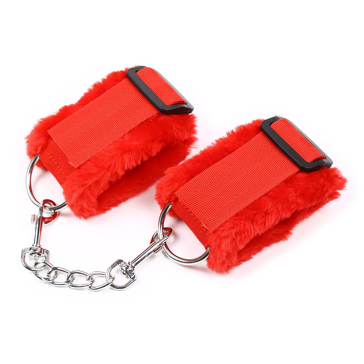 “Pink Fluffy Ankles” – Fluffy leg cuffs that hug your ankles in petals. Fall to your knees in these—adorably confined, humiliatingly cute.