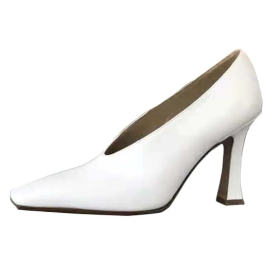 "The Correctional Heel"
Too clumsy? Good. These are punishment shoes. Practice until your strut pleases me