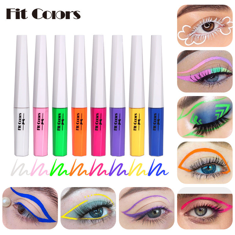 “Rainbow Obey Liner Set” – Neon multi-color eyeliner to mark your eyes like a well-trained doll. Apply every hue as proof you’re mine.