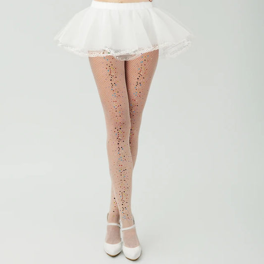 White Rhinestone Panties