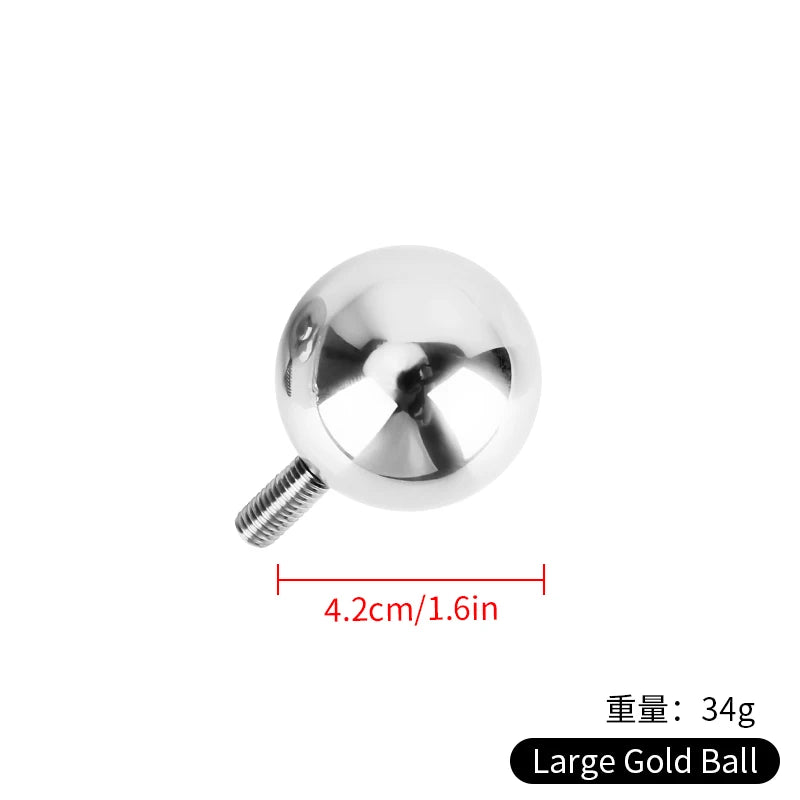 Ergonomically Anal Hook With Ball Hole BDSM Stainless Steel Sexy Hook Butt Plug Anal Beads Anus Dilator Bondage Erotic Products