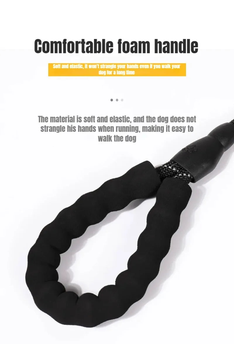 Harness Leash Dog Collar Small Puppy Accessories Explosion-proof Reflective  Training Anti-escape Walking Rope Pet Traction