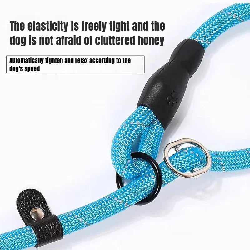 Harness Leash Dog Collar Small Puppy Accessories Explosion-proof Reflective  Training Anti-escape Walking Rope Pet Traction