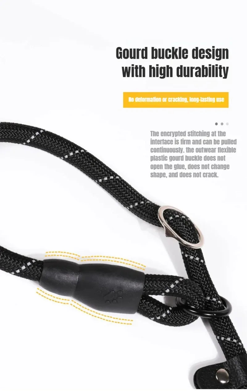 Harness Leash Dog Collar Small Puppy Accessories Explosion-proof Reflective  Training Anti-escape Walking Rope Pet Traction