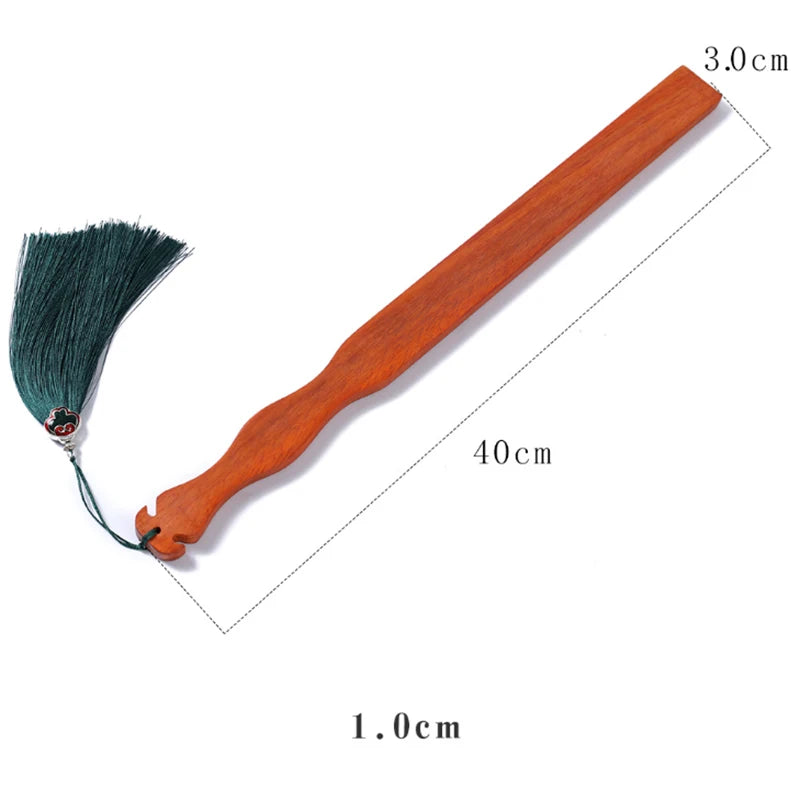 40CM Wenge Wood Spanking Paddle Whip,Spanking Paddle Horse Whip fo Horse Equestrian